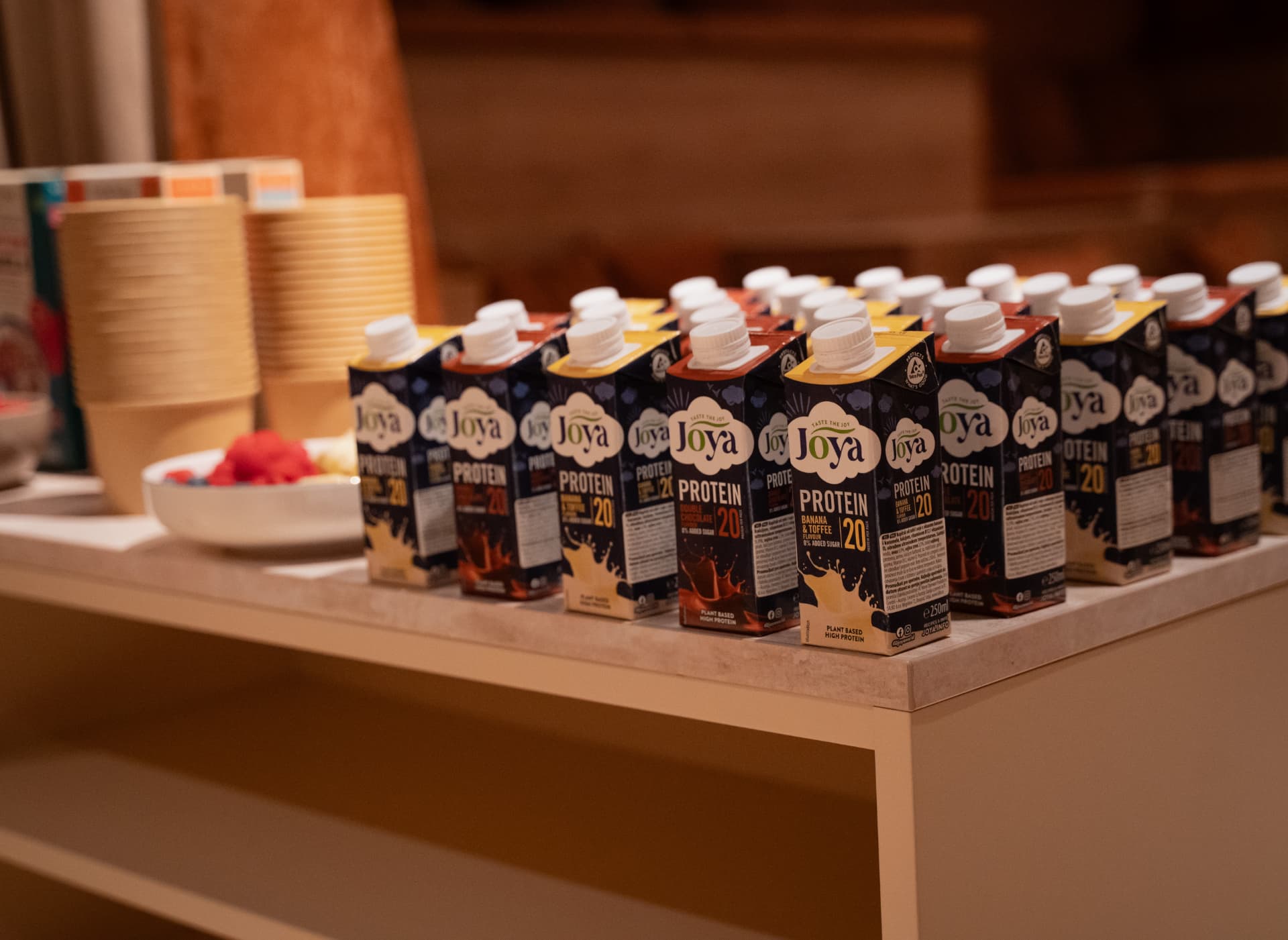 Produkt-Sampling beim Brand Event im WeBorn Studio